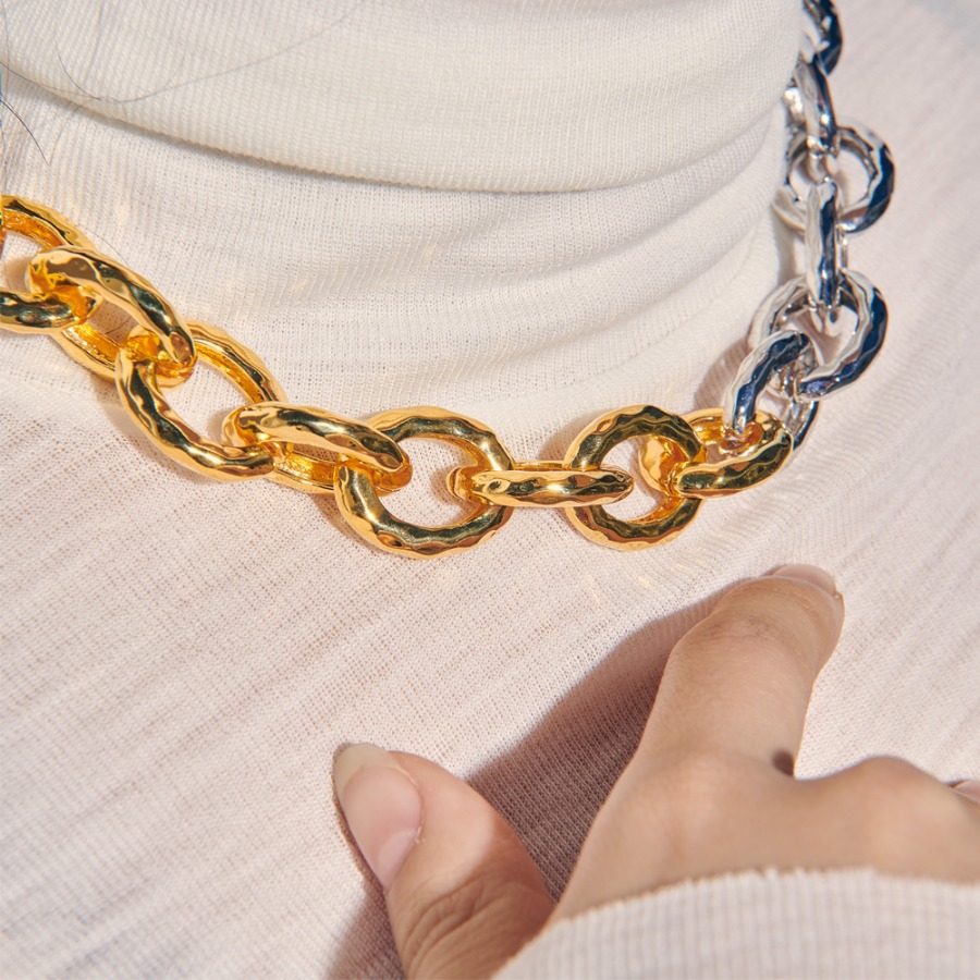 Hot &amp; Cold Chain Necklace